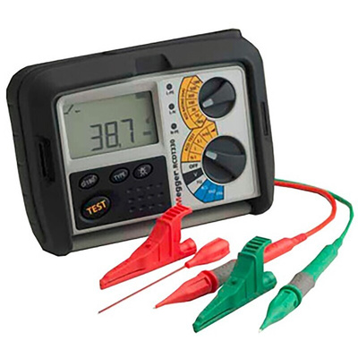 Megger RCDT310-EN-BS RCD Tester, Loop Impedance Test Type 2 Wire, RCD Test Type AC Selective, DC Selective, RCD Test