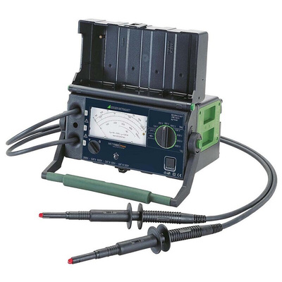 Gossen Metrawatt METRISO PRIME Insulation Tester, 100V Min, 5000V Max, 100GΩ Max, CAT II 1000V