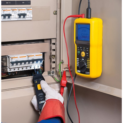 Chauvin Arnoux CA 6526 Insulation & Continuity Tester, 50V Min, 1000V Max, 200GΩ Max, CAT IV - RS Calibration