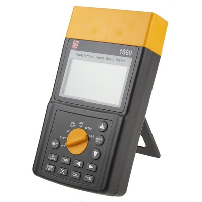 Transformer Turns Ratio Meter, 34Vrms excitation voltage 0.8 → 2000 ratio range