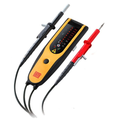 Catu MS-918-PG, LED Voltage tester, 900 V ac, 1000V dc, Continuity Check, Battery Powered, CAT IV
