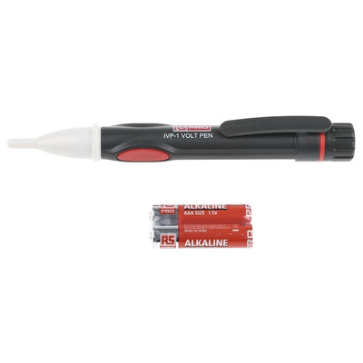 RS PRO IVP-1 Non Contact Voltage Detector, 100V ac to 1000V ac