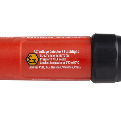 RS PRO AC-15EXs Non Contact Voltage Detector, 50V ac to 1000V ac