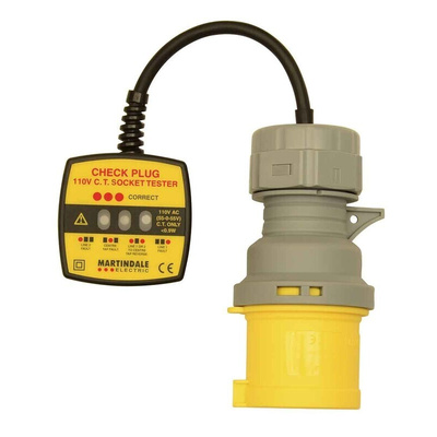 Martindale Socket Tester 16/32A 110V ac Cat II 150 V RS Calibration