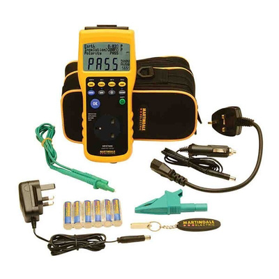 Martindale HPAT600/2 PAT Tester, Class I, Class II Test Type With RS Calibration