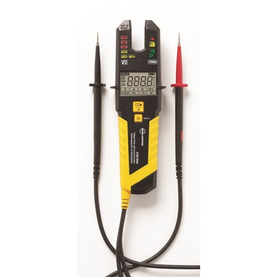 Beha-Amprobe 2100-DELTA, LCD Voltage Indicator, 1000 V ac, 1500V dc, Continuity Check, Mains Powered, CAT III 1000V