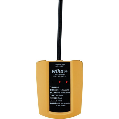 Wiha Socket Tester 16A 230V ac