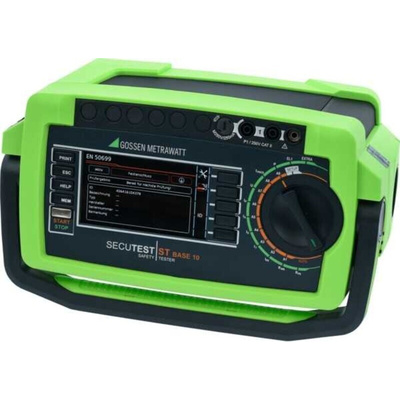 Gossen Metrawatt SECUTEST LEMONGREEN PAT Tester Kit, AC and DC Patient Leakage Current, Class I, Class II, Class IT,