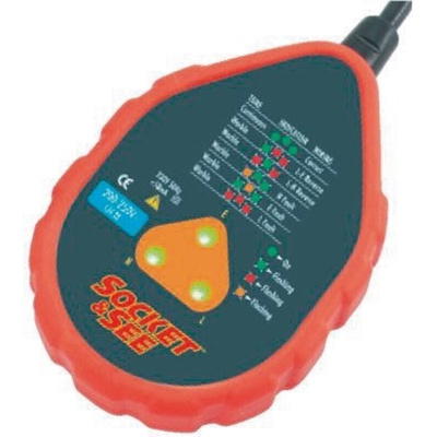 Socket & See, Model SOK 40 Socket Tester 16A 230V ac RS Calibration