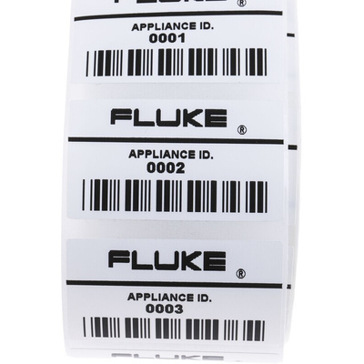 Fluke APP1000 PAT Testing Label, For Use With 6000 Series
