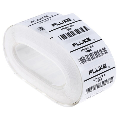 Fluke APP2000 PAT Testing Label, For Use With 6000 Series