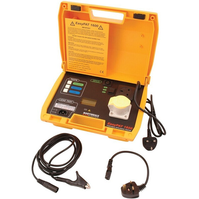Martindale EPAT1600 PAT Tester, Class I, Class II, Class IT Test Type With RS Calibration