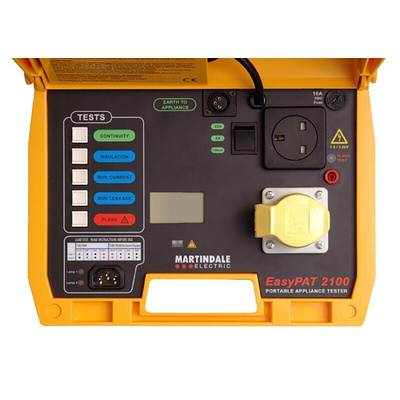 Martindale EPAT2100 PAT Tester, Class I, Class II Test Type