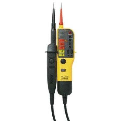 Fluke T110, Digital Voltage tester, 690V, Continuity Check, Battery Powered, CAT III 690V With RS Calibration