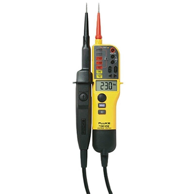 Fluke T130, LCD Voltage tester, 690V, Continuity Check, Battery Powered, CAT III 690V