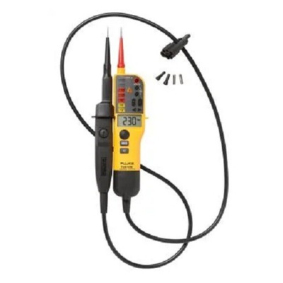 Fluke T130, LCD Voltage tester, 690V, Continuity Check, Battery Powered, CAT III 690V