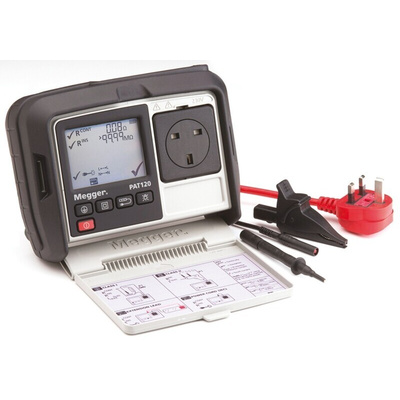 Megger PAT120-UK PAT Tester, Class I, Class II Test Type With RS Calibration