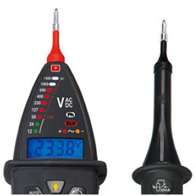 Chauvin Arnoux CA 773, LED Voltage tester, 1000 V ac, 1400V dc, Continuity Check, Battery Powered, CAT IV