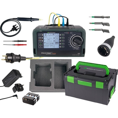 Gossen Metrawatt Master Package PROFITEST INTRO Electrical Tester, 3700V , Earth Resistance Measurement