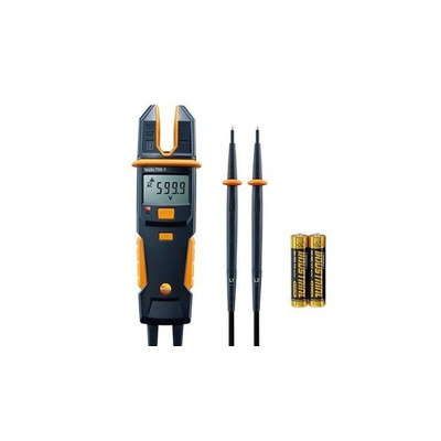 Testo 755-1, LCD Voltage tester, 600V ac/dc, Continuity Check, Battery Powered, CAT III 1000V