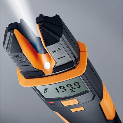 Testo 755-2, LCD Voltage tester, 1000V, Continuity Check, Battery Powered, CAT III 1000V