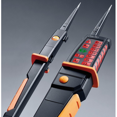 Testo 750-1, LED Voltage tester, 690V, Continuity Check, Battery Powered, CAT III 1000V With RS Calibration