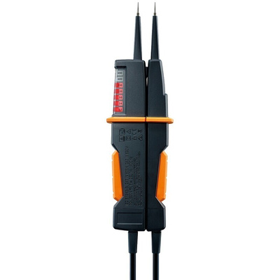 Testo 750-2, LED Voltage tester, 690V, Continuity Check, Battery Powered, CAT III 1000V With RS Calibration