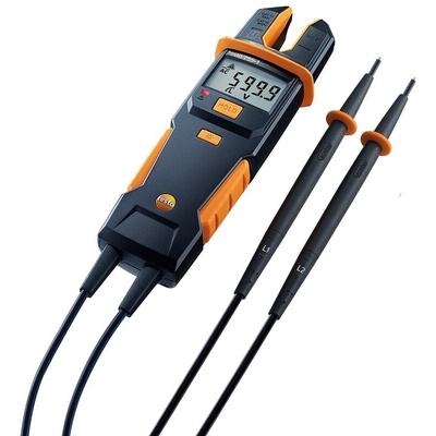 Testo 755-1, LCD Voltage tester, 600V, Continuity Check, Battery Powered, CAT III 1000V UKAS