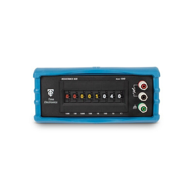 Time Electronics Resistance Decade Box, Resistance Resolution 1Ω, Absolute Maximum Resistance Measurement 100MΩ, RS
