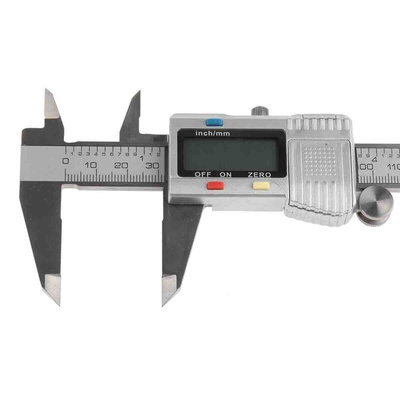 RS PRO 150mm, 6in Digital Caliper Caliper 0.01 mm Resolution, Imperial, Metric