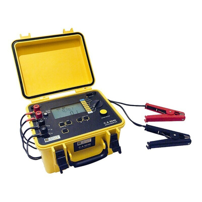 Chauvin Arnoux CA 6240 Ohmmeter, 399 Ω Max, 1μΩ Resolution, 4 Wire