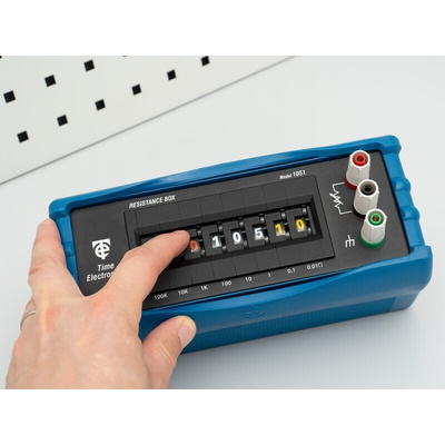 Time Electronics Resistance Decade Box, Resistance Resolution 0.01Ω, Absolute Maximum Resistance Measurement 1MΩ