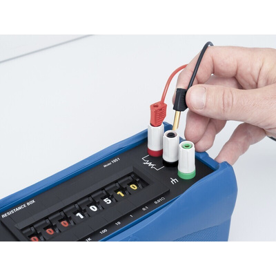 Time Electronics Resistance Decade Box, Resistance Resolution 0.01Ω, Absolute Maximum Resistance Measurement 1MΩ