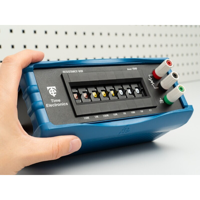 Time Electronics Resistance Decade Box, Resistance Resolution 1Ω, Absolute Maximum Resistance Measurement 100MΩ