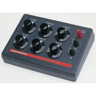 Cropico Resistance Decade Box, Resistance Resolution 10Ω, Absolute Maximum Resistance Measurement 10MΩ, UKAS Calibration