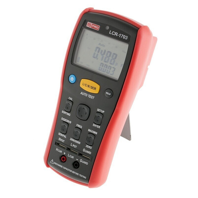 RS PRO LCR-1703 Handheld LCR Meter 20mF, 200 MΩ, 20000H