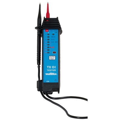 Chauvin Arnoux TX 01, LED Voltage tester, 690V ac/dc, Continuity Check, Battery Powered, CAT III 600V