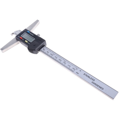RS PRO 150mm Imperial & Metric Depth Gauge, Stainless Steel