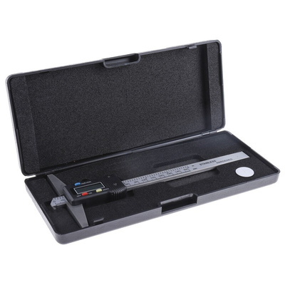 RS PRO 150mm Imperial & Metric Depth Gauge, Stainless Steel