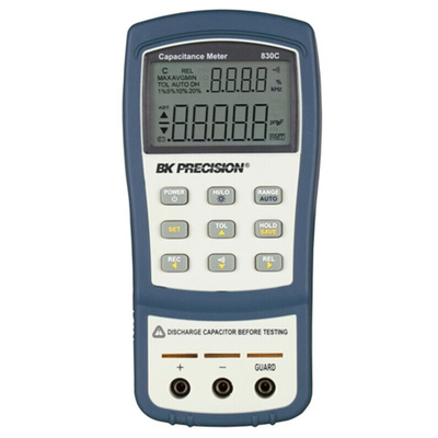 BK Precision BK830C Handheld LCR Meter 199mF With RS Calibration