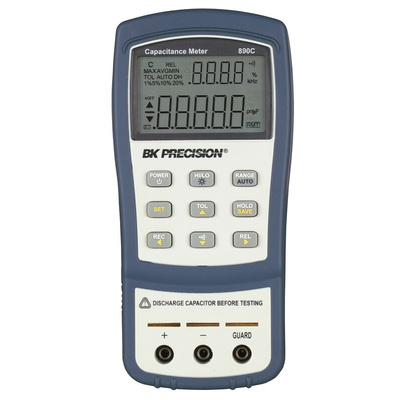 BK Precision BK890C Handheld LCR Meter 50mF With RS Calibration
