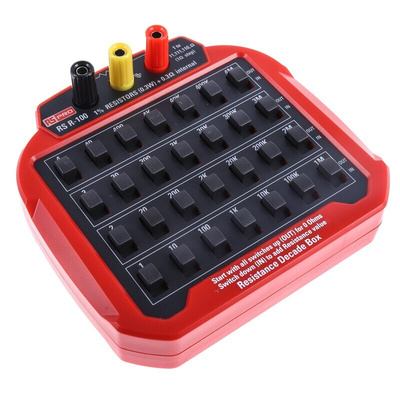 RS PRO Resistance Decade Box, Absolute Maximum Resistance Measurement 11.111MΩ