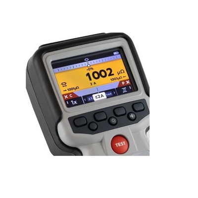 Megger DLRO2 Handheld Ohmmeter, 2000 Ω Max, 100mΩ Resolution, Low Resistance