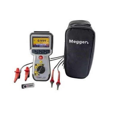 Megger DLRO2 Handheld Ohmmeter, 2000 Ω Max, 100mΩ Resolution, Low Resistance