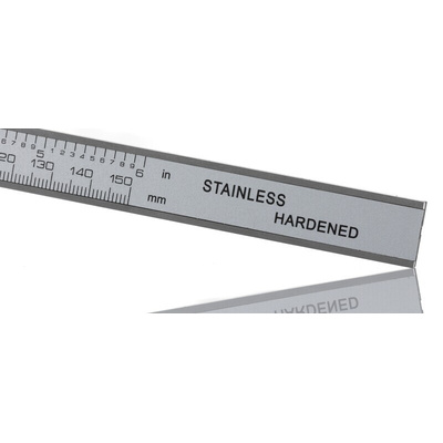 RS PRO 150mm, 6in Digital Caliper Caliper 0.0005 in, 0.01 mm Resolution, Imperial, Metric