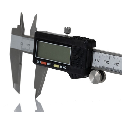 RS PRO 150mm Digital Caliper Caliper 0.01 mm Resolution, Metric