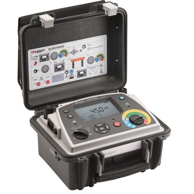 Megger Ohmmeter, 2000 Ω Max, Current, Voltage