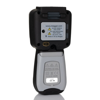 Megger Handheld Ohmmeter, 3.2 Ω Max, 100mΩ Resolution, Low Resistance