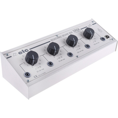 ELC Resistance Decade Box, Resistance Resolution 1Ω, Absolute Maximum Resistance Measurement 11.11kΩ