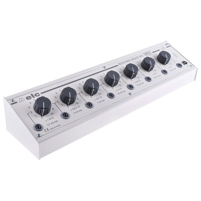ELC Resistance Decade Box, Resistance Resolution 1Ω, Absolute Maximum Resistance Measurement 11.111MΩ